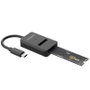 Aisens Dock USB-C para SSD M.2 SATA/NVMe ASUC-M2D011-BK Negro